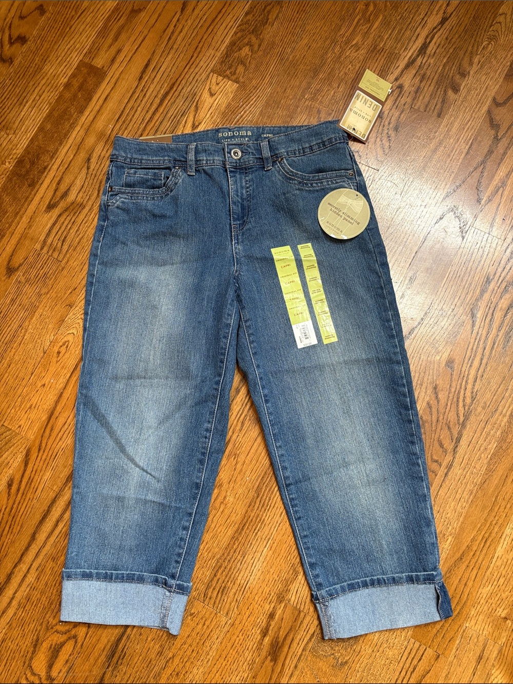 NWT Sonoma Capri Jeans Size 10
